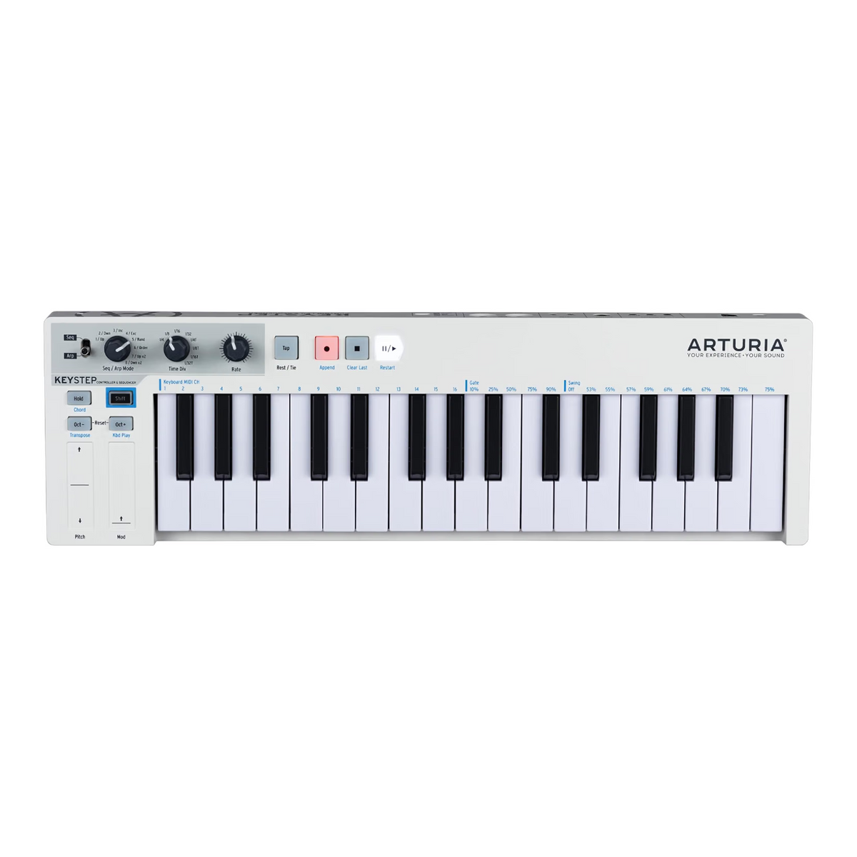 Arturia KeyStep mk2 Driver de 32 Teclas y Secuenciador USB/MIDI/CV Driver de Teclado