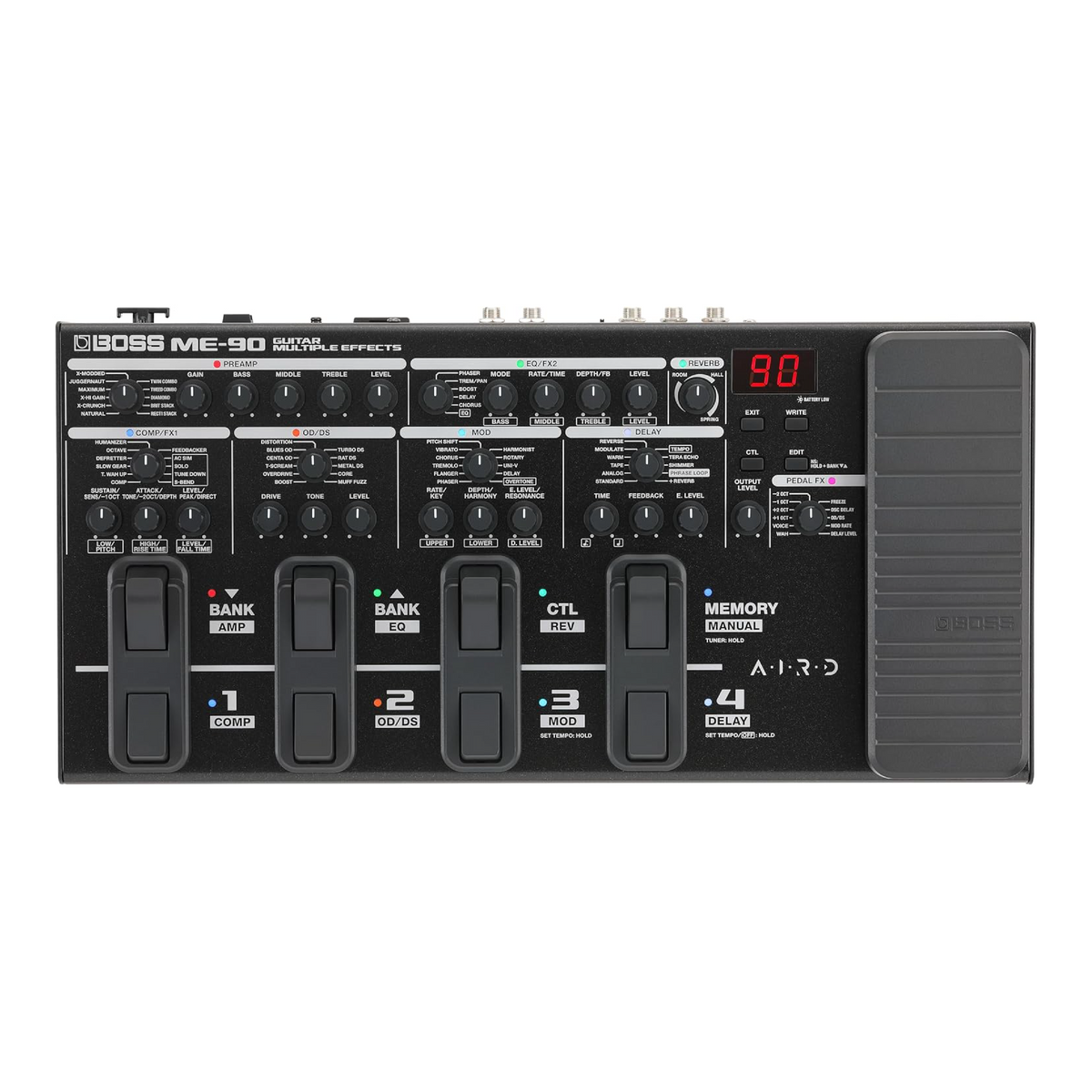 Boss Pedal Multiefectos para Guitarra ME-90