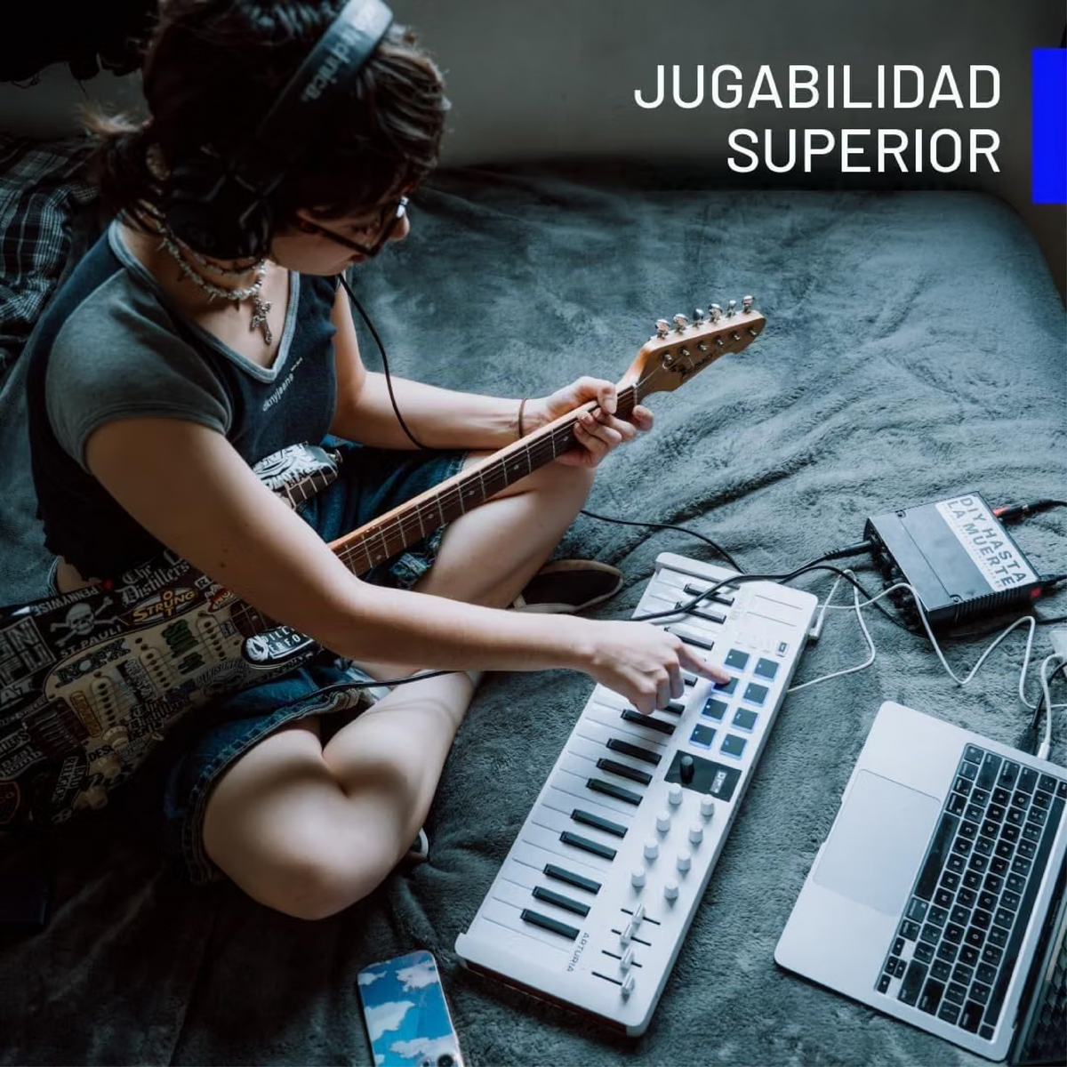 Arturia MiniLab 37 Mk3 Edición Blanca