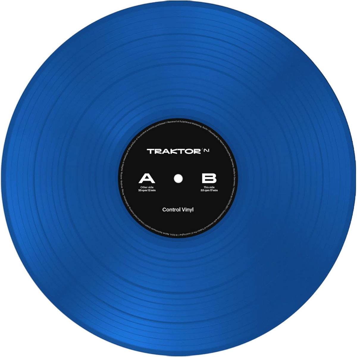 Native Instruments Traktor Control Vinyl Individual Color Azul
