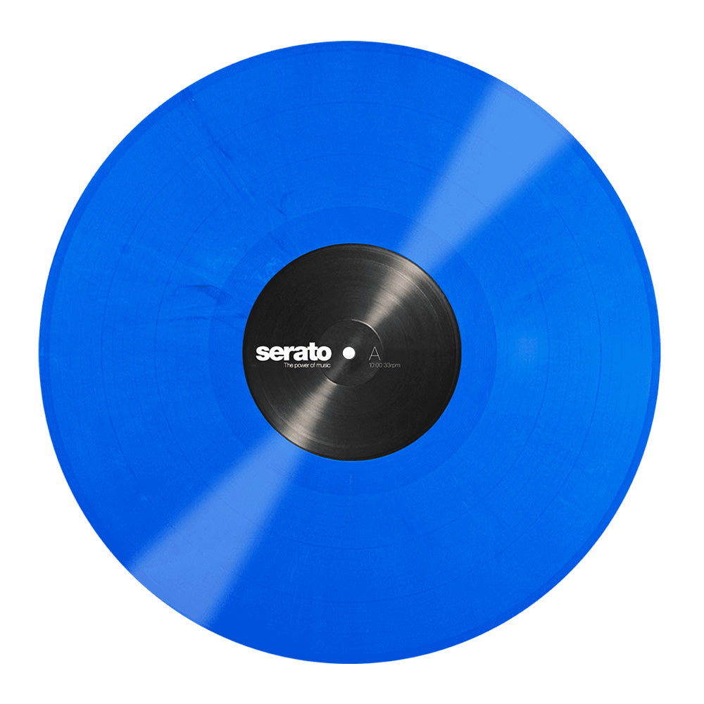 Serato Par de Vinilos de Control de 12 Pulgadas, Color Azul
