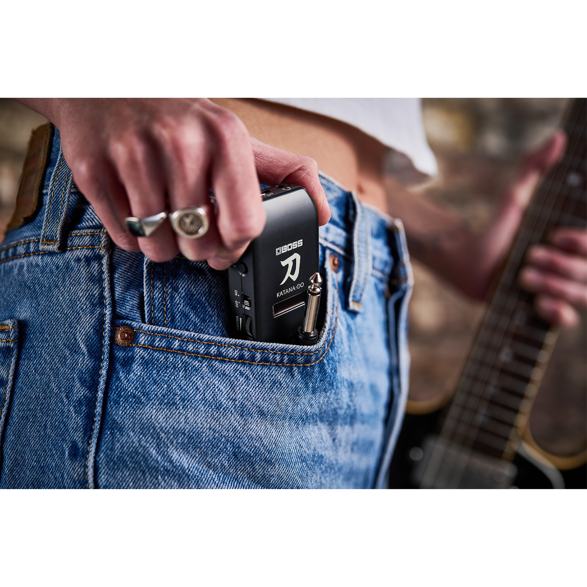 Boss Amplificador de Auriculares para Guitarra Katana:Go 2 Mini