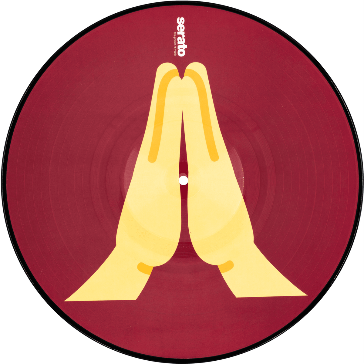 Serato Par de Vinilos de Control de 12 Pulgadas Emoji Series #1 Hands
